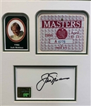 Masters Champions 1976-2000 Display w/ Signatures & Series Badges Ltd Ed #2/5 JSA ALOA