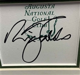 Masters Champions 1976-2000 Display w/ Signatures & Series Badges Ltd Ed #2/5 JSA ALOA