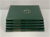 A Collection of (41) Official Augusta National Golf Club Masters Tournament Annual Books