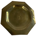 TPC Tournament Players Club Branded Octagonal Brass Valet Tray