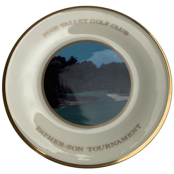 1990 Lenox Pine Valley Golf Club Father-Son Tournament Commemorative Porcelain Plate