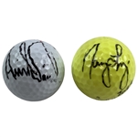 Sorenstam & Lopez Signed Golf Balls JSA ALOA
