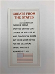 Payne Stewart Signed 1994 Greats from the States Card JSA ALOA