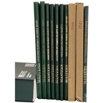 Ten Official Masters Tournament Annuals 1978-2025 W/Nicklaus and Woods (1997)