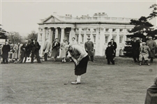 1954 Bobby Locke at Moor Park Post-Swing Original Press Photo - April 22nd