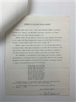 Ben Hogan Signed 1982 Sohio Petroleum Legal Document and 1950 U.S. Open at Merion 16x20 Photograph JSA ALOA