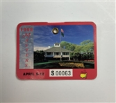 A Collection of 1998 Masters Tournament Memorabilia Including Journal and Badges