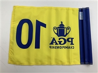2026 PGA Championship at Aronimink Hole 10 Tournament Flown Used Flag 