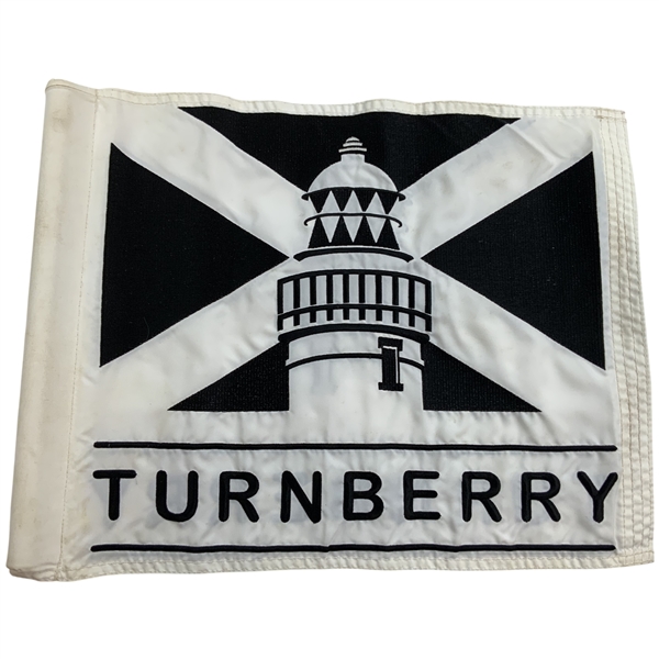 Turnberry Scotland Golf Resort Embroidered Course Used Pin Flag