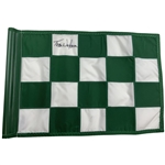 Tom Watson Signed Pebble Beach Green & White Checkered Course Flown Flag - Site of 82 US Open Win JSA ALOA