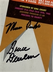 A Collection of a 1965 Crosby Pro-Am Golf Championship Multi-Signed Program and Nine Gallery Tickets JSA ALOA