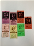A Collection of a 1965 Crosby Pro-Am Golf Championship Multi-Signed Program and Nine Gallery Tickets JSA ALOA