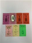 A Collection of a 1965 Crosby Pro-Am Golf Championship Multi-Signed Program and Nine Gallery Tickets JSA ALOA