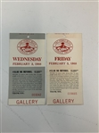 A Collection of a 1965 Crosby Pro-Am Golf Championship Multi-Signed Program and Nine Gallery Tickets JSA ALOA