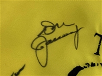 Big 3, Lee & More Signed 3M Oil & Gas Greats of Golf Tournament Pin Flag JSA ALOA