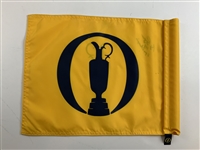 Bill Rogers Signed Open Championship Flown Used Flag w/ '1981 Open Champion' JSA ALOA