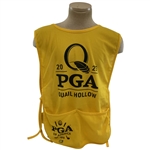 2025 PGA Championship Yellow Quail Hollow Club Caddie Bib - Scheffler Win