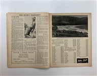 A Collection of Vintage Golf World Magazines Including 1950s and 1960s Issues