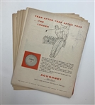 A Collection of Vintage Golf World Magazines Including 1950s and 1960s Issues