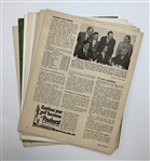 A Collection of Vintage Golf World Magazines Including 1950s and 1960s Issues