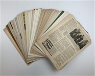A Collection of Vintage Golf World Magazines Including 1950s and 1960s Issues