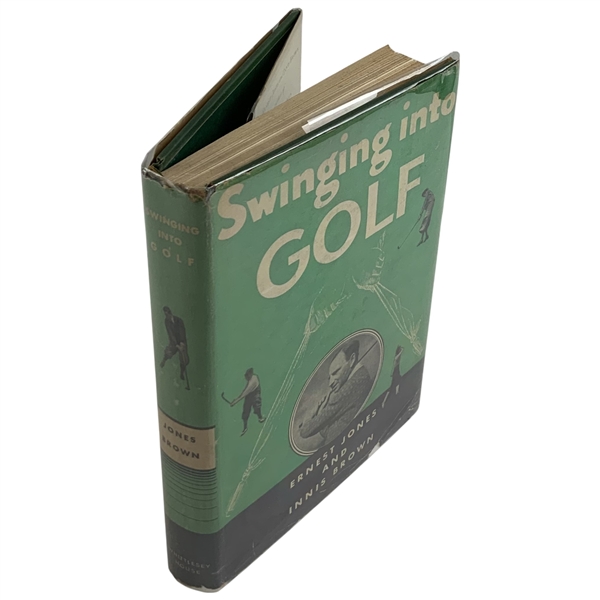 1937 Swinging into Golf by Ernest Jones & Innis Brown First Edition Book