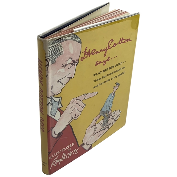 1962 Henry Cotton says... Country Life by Cotton First Edition Book