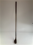 Antique Scared-Neck Long-Nose Wood Golf Club by W. Ayton