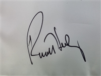 Champ Russell Henley Signed 2025 Arnold Palmer Invitational Embroidered Flag JSA ALOA