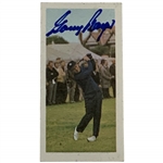 Gary Player Signed Barratt and Co. Ltd. Goldflake Famous Sportsmen Trading Card No. 11 JSA ALOA