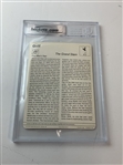 A Collection of Four 1977-1979 Sportscaster Golf Trading Cards Including BGS Graded Bobby Jones and Sam Snead
