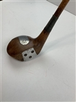 Antique P. D. Pyle Race Brook Bulger Driver Hickory Shaft Golf Club