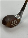 Vintage Thos. E. Wilson and Co. Sharpshooter Hickory Shaft Brassie Golf Club