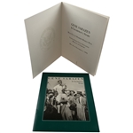 A Pair of 1992 United States Golf Association Gene Sarazen A Champions Story Exhibition Booklets