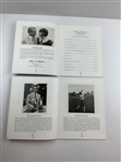 A Pair of 1992 United States Golf Association Gene Sarazen A Champions Story Exhibition Booklets
