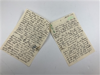 Gene Sarazen Signed Handwritten 4 Page Letter to Pat Ward-Thomas w/ Open Champs Dinner, 100 Balls a day & Jun Co. Content from December 28, 1981 JSA ALOA