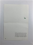 c.1970's Arnold, Winnie and Palmer Family Christmas Greeting Card to Writer Pat & Jean Ward-Thomas