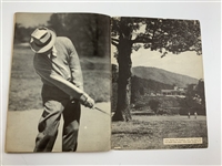 1938 Sam Snead's Quick Way to Better Golf Book
