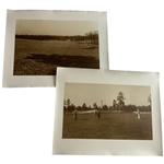 A Pair of Pine Valley Sepia-Toned Silver Gelatin Golf Photographs