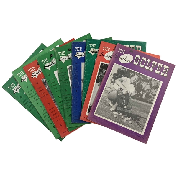 A Collection of The Southern Golfer Magazines. Southern Golfer Publishing Co., 1957-1959.