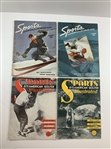 A Collection of 29 Vintage Sports and Golf Magazines Including 1936 Sports Illustrated and Early 1960s The U.S. Golfer
