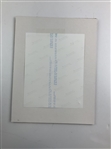 Yogi Berra Signed Photo File Inc. Limited Edition Matted Photograph JSA #CK96613