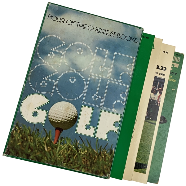 Dante, Hogan, Snead, et al. A Collection of Four Golf Instruction Books. Cornerstone Library, circa 1965.