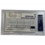 1996 Energizer Senior Tour Championship Signed Golf Scorecard Hale Irwin and Jim Dent PSA/DNA Authentic