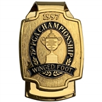 1997 Winged Foot 79th PGA Championship Money Clip by Malcolm DeMille