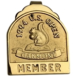 1994 U.S. Open Oakmont Country Club Member Gold-Tone Money Clip