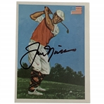 Jack Nicklaus Signed 1979 Quelcom S.A. Ases Mundiales Del Deporte Card #158 JSA ALOA