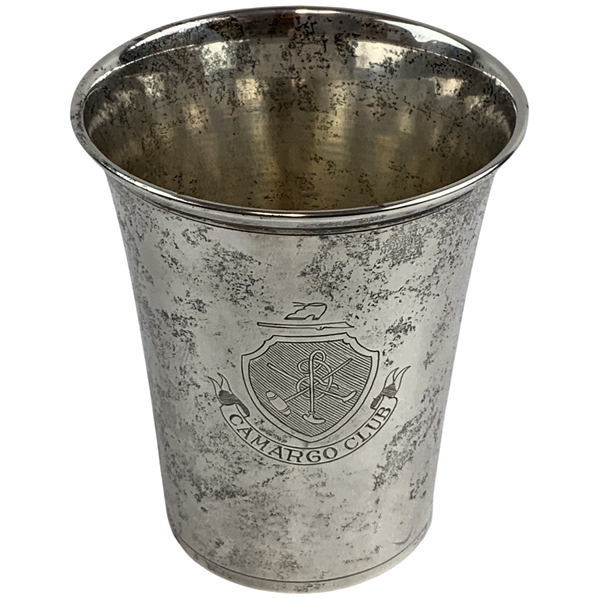Camargo Club Balch Cup Sterling Silver Golf Trophy Beaker