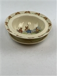 A Pair of Royal Doulton Bunnykins Ceramic Golfing Tableware Items by Barbara Vernon