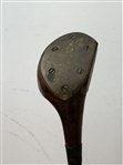 Antique Carl H. Andersen Hickory Shafted Brassie Golf Club